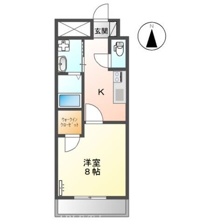 ラッフィナートの物件間取画像